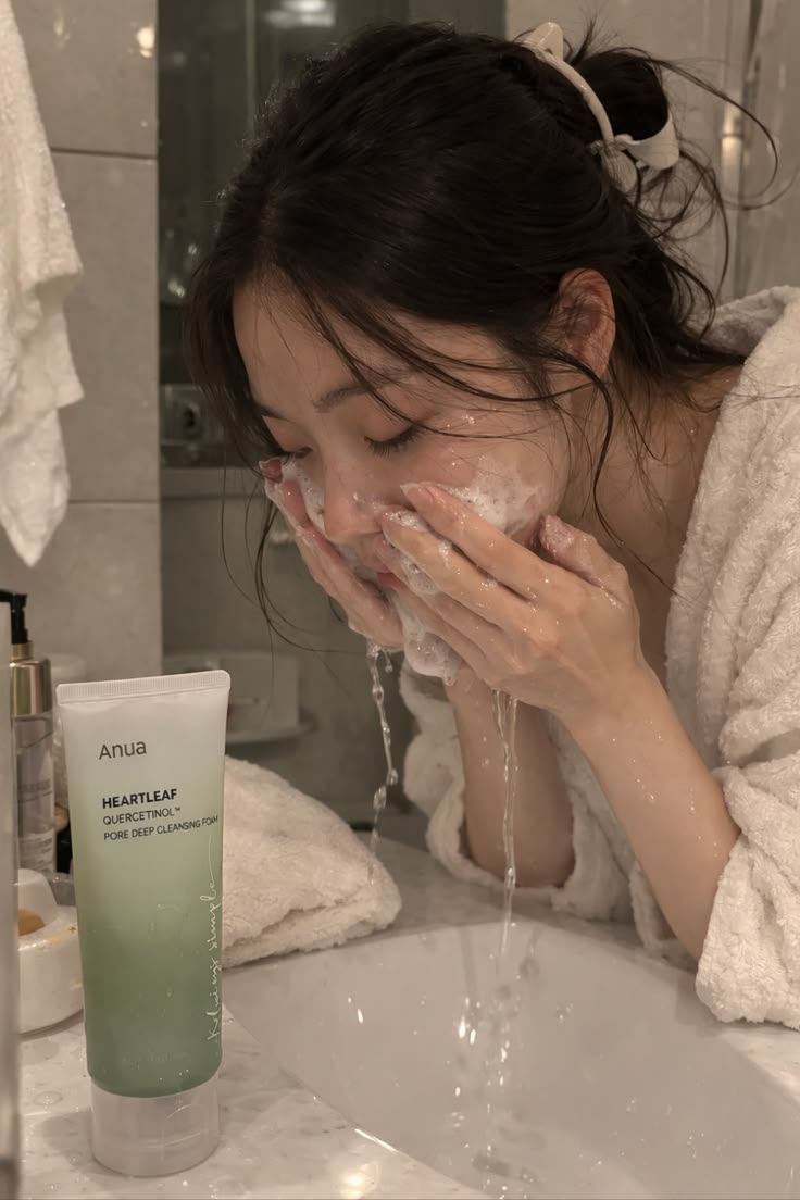 the first step to beautiful skin is proper…