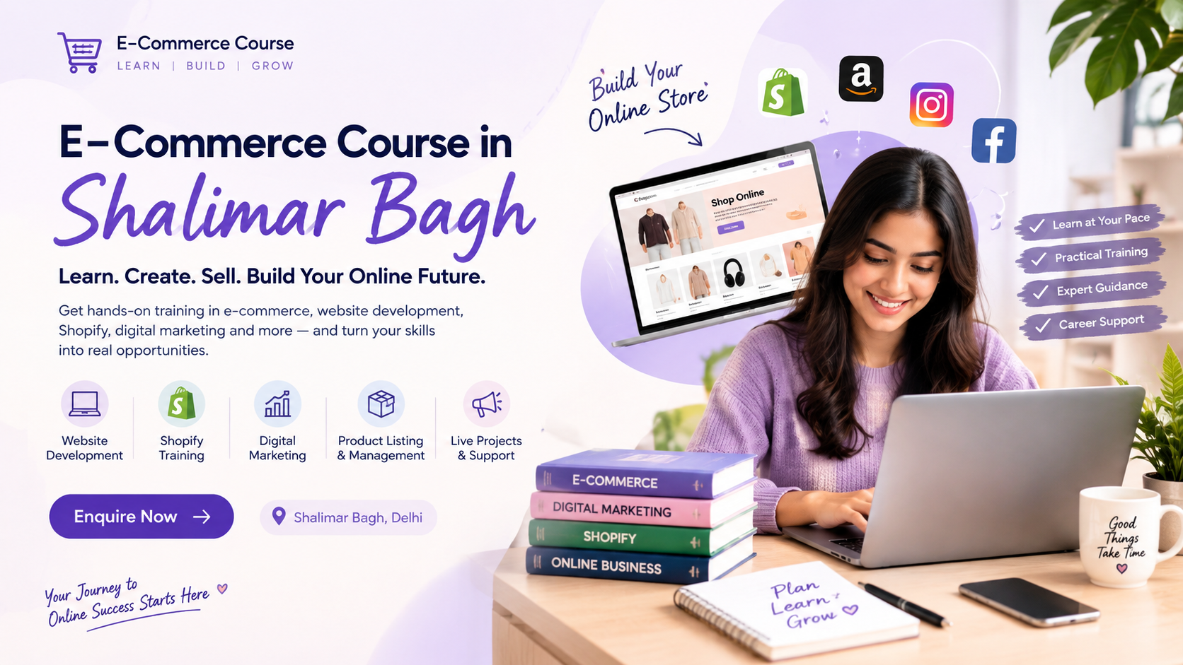 build your online store journey